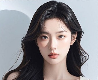 Foto referensi tes mandiri kelopak mata ganda dengan sayatan 1