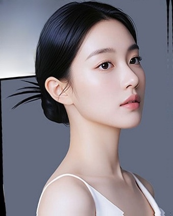 Foto referensi tes mandiri kelopak mata ganda dengan sayatan 2