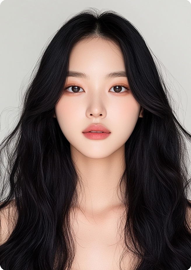 Operasi Hidung Tanpa Implan Hyundai Aesthetics — Model dengan Garis Hidung Alami
